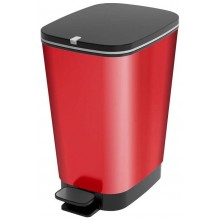 KIS CHIC BIN M 35L Kosz na śmieci z pedałem 26,5 x 40,5 x 45 cm czerwony