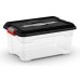 KIS MOOVER BOX XS 12L 38x26,5x18,5cm przezroczysty / czarny