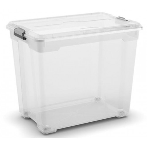 KIS MOOVER BOX XXL 80L 58x38x49cm przezroczysty