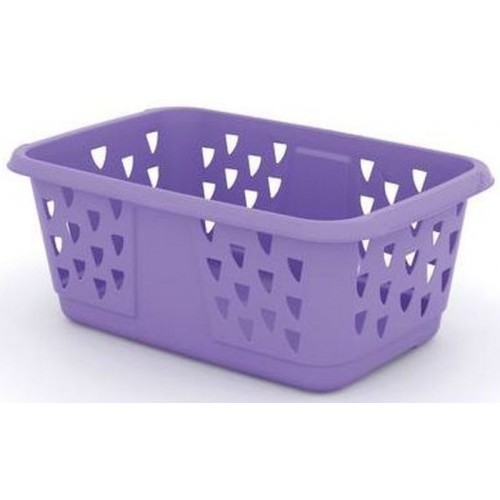 KIS CLASSIC 43L Kosz na czyste pranie 58x38x24cm lila