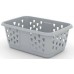 KIS CLASSIC 43L Kosz na czyste pranie 58x38x24cm szary