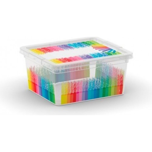 KIS C BOX COLOURS ARTY XXS 19,5x16,5x9,5cm 2L