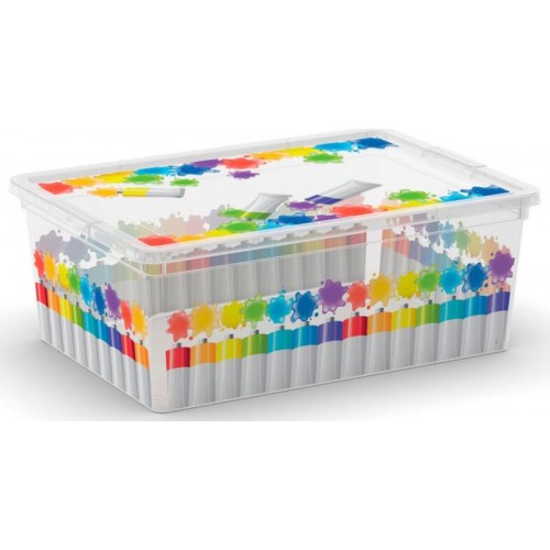 KIS C BOX COLOURS ARTY S 37x26x14cm 11L