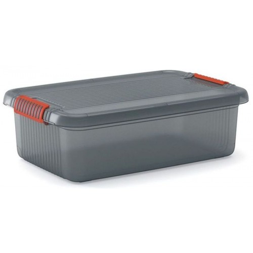 KIS K LATCH BOX M 28L 59x39x18cm szary KIS K LATCH BOX M 28L 59x39x18cm szary