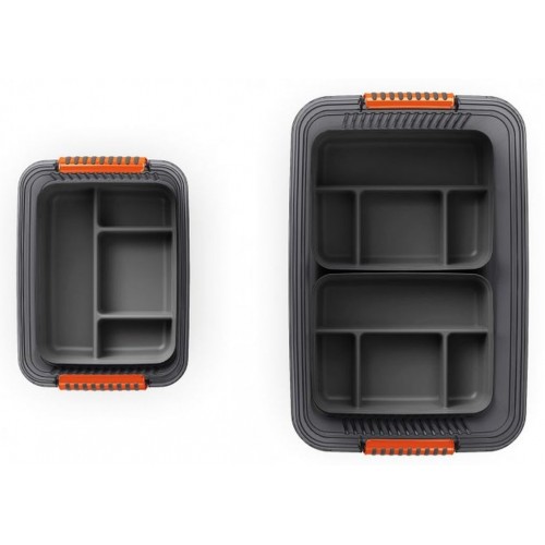 KIS K LATCH BOX DIVIDER S-M-L Organizator Pudełko Do Przechowywania 31,5x24x7,5cm Szary