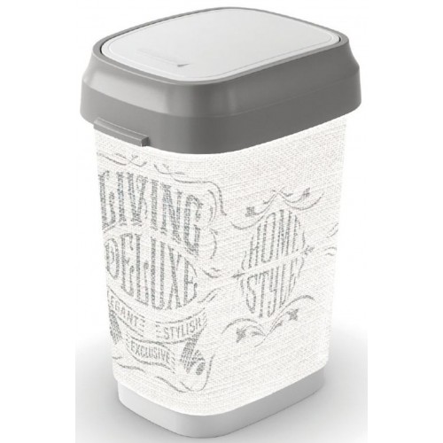 KIS DUAL SWING BIN STYLE S 10L LAUNDRY BAG Kosz na śmieci 19x25x32cm KIS DUAL SWING BIN STYLE S 10L LAUNDRY BAG Kosz na śmieci 19x25x32cm