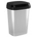 KIS DUAL SWING BIN STYLE L 50L STEEL Kosz na śmieci 31x42x62cm