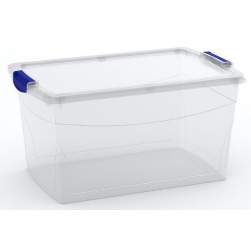 KIS OMNI LATCH BOX L 50L 59x39x30cm transparent
