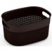 KIS FILO BASKET XS 3,5L Kosz 23,5x17,5x12cm brązowy