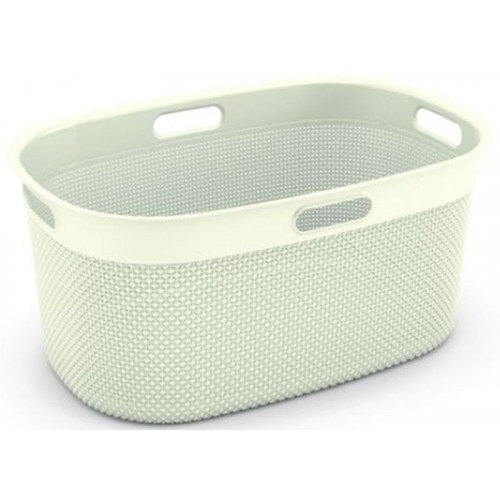 KIS FILO BASKET 45L Kosz na pranie 59x39x27cm kremowy