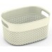 KIS FILO BASKET XS 3,5L Kosz 23,5x17,5x12cm kremowy