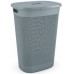 KIS FILO HAMPER 55L Kosz na pranie 44x35x61cm niebiesko-szary