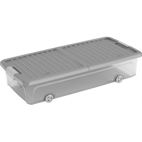 KIS W BOX UNDERBED L 35L 79x39x17cm transparent/pokrywka szara