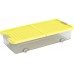 KIS W BOX UNDERBED L 35L 74x37x16,5cm transparent/pokrywka żółta