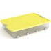 KIS W BOX UNDERBED XL 55L 79x58x16,5cm transparent/pokrywka żółta
