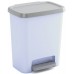 KIS COMPATTA RECYCLING 20+20L Kosz na śmieci z pedałem 38x28x43cm niebieski