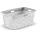 KIS CHIC BASKET MOSAIC 45L Kosz na czyste pranie 59x39x27cm