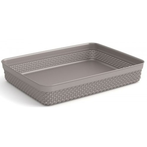 KIS FILO Taca/koszyk A4 34,5x26x6cm taupe