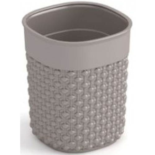 KIS FILO round organizer S 9x9x11cm taupe KIS FILO round organizer S 9x9x11cm taupe