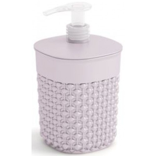 KIS FILO Dozownik na mydło 9x9x16cm różowy