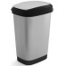 KIS DUAL TOUCH BIN STYLE L 50L STEEL kosz na śmieci 31x42x60cm