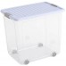 KIS W BOX XL 78l 57x39x52cm transparent/pokrywka błękitna