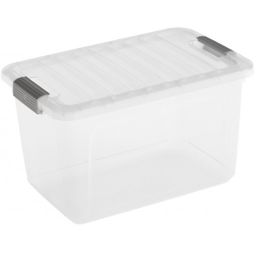 KIS W BOX S 15L 38x25x23cm transparent/jasnoszary