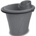KIS Wiadro z wyciskaczem 15L 35x39x36cm szare