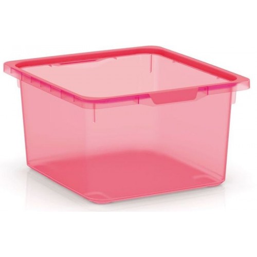 KIS KISKREO BOX M 17,5L Pojemnik do przechowywania 39x35x20,5cm różowy
