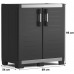 KIS XL GARAGE LOW Szafka ogrodowa 89x54x95cm czarna