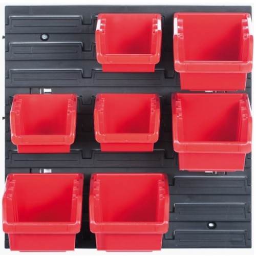 Kistenberg ORDERLINE Panel do zawieszenia na narzędzia z 7 pojemnikami, 40x19,5x40cm KOR5