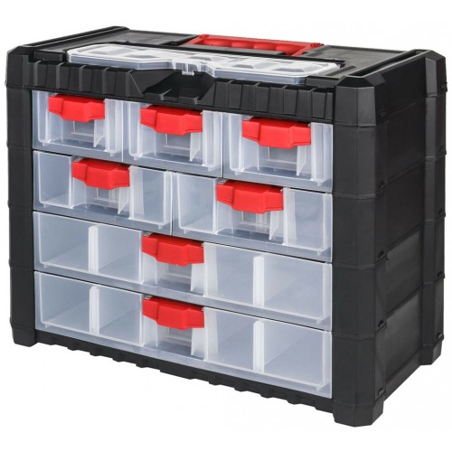 Kistenberg MULTICASE Organizer plastikowy Cargo, 400 x 200 x 326 mm KMC401