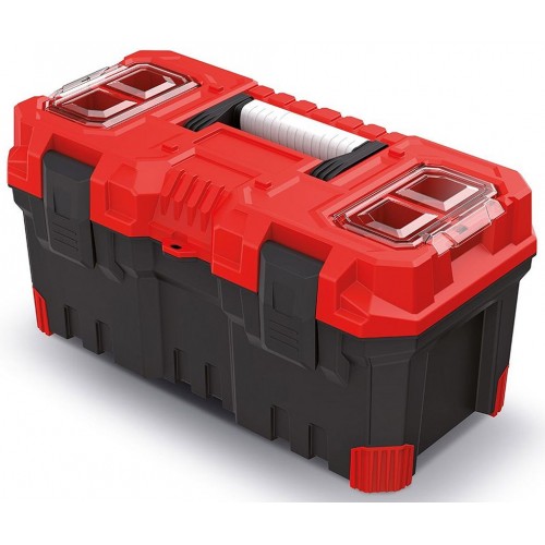 Kistenberg TITAN PLUS Skrzynka narzędziowa, 49,6x25,8x24cm, czerwony KTIP5025 Kistenberg TITAN PLUS Skrzynka narzędziowa, 49,6x25,8x24cm, czerwony KTIP5025