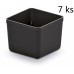 Kistenberg UNITE BOX kubeczki drobnicowe 7 sztuk, 5,5x5,5x16,5cm KBS55