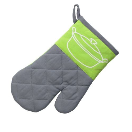 KELA Pikowana rękawica kuchenna do gorących naczyń AMALIE, 28 x 18cm, szara KL-10710