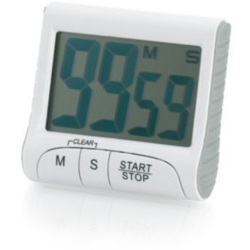 KELA Minutnik cyfrowy TEMPUS biały KL-10800