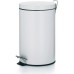 KELA Kosz na śmieci 12 l CORNELL, biały, stal nierdzewna KL-10929