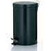 KELA Kosz na śmieci 12 l KILIAN, czarny, stal nierdzewna KL-10931