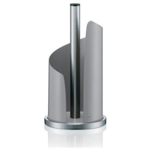 KELA Metalowy stojak na ręczniki papierowe STELLA 33x15cm jasny szary KL-11203