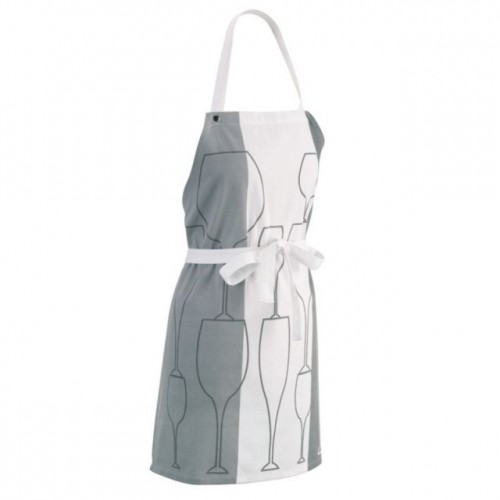 KELA Fartuch kuchenny z regulowanym zapięciem FRANKA 74x67 cm KL-15572