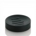 KELA Mydelniczka GROOVE czarna ceramika KL-20795