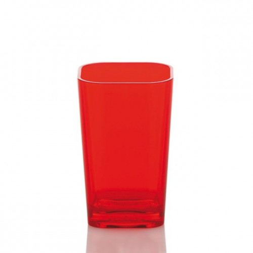 KELA kubek na szczoteczki - czerwony KL-21334