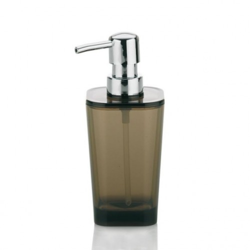 KELA dozownik do mydła KRISTALL - ciemny brąz KL-21345