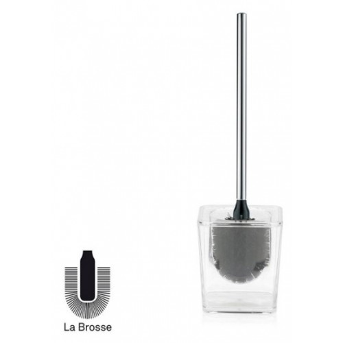 KELA WC szczotka KRISTALL transparent LaBrosse KL-21904 KELA WC szczotka KRISTALL transparent LaBrosse KL-21904