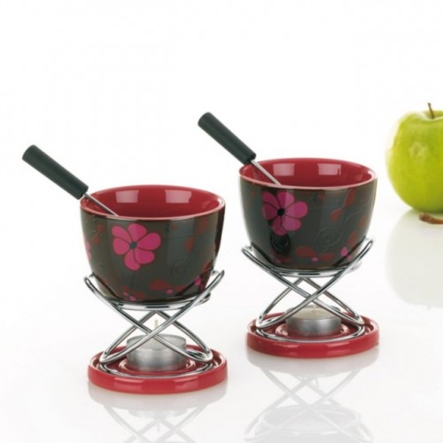 KELA Zestaw 2 sztuk do czekoladowego fondue PRADO 12 cm KL-66431