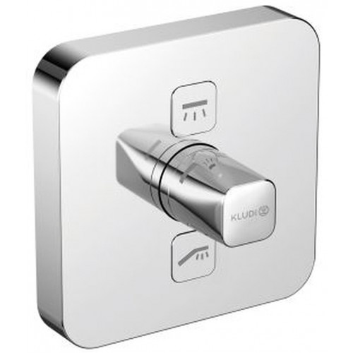 KLUDI Push bateria prysznicowa podtynkowa chrom 387110538