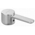 KLUDI ZENTA Uchwyt do baterii umywalkowej, chrom/biały 7487291-00