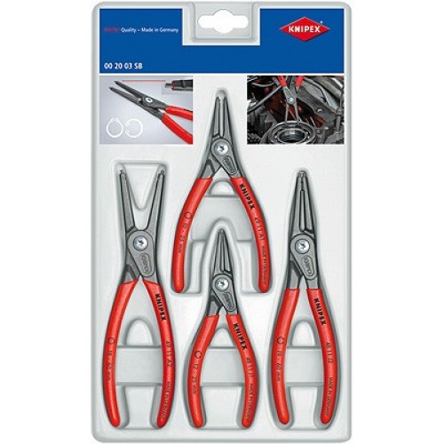 KNIPEX Zestaw precyzyjnych szczypiec do pierścieni osadczych 002003SB