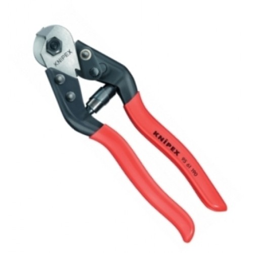 KNIPEX Nożyce do linek stalowych 190mm PCV 9561190