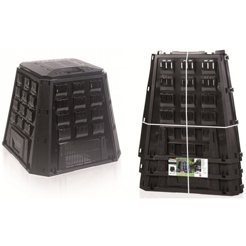 Prosperplast EVOGREEN Kompostownik 420l, czarny IKEL420C
